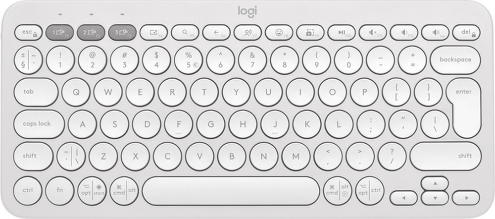 Клавиатура беспроводная Logitech Pebble Keys 2 K380s (920-011852) / Мембранная photo 1 Клавиатура беспроводная Logitech Pebble Keys 2 K380s (920-011852) / Мембранная photo 1