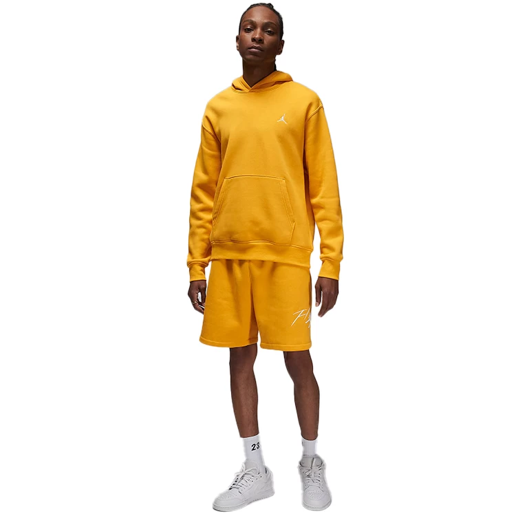 Hanorac pt bărbați Nike M J ESS FLC PO S Galben photo 4
