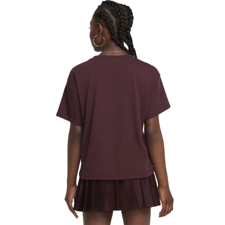 Tricou Nike G NSW TEE GRAPHIC STAR / Femei / S / Bordo photo 4
