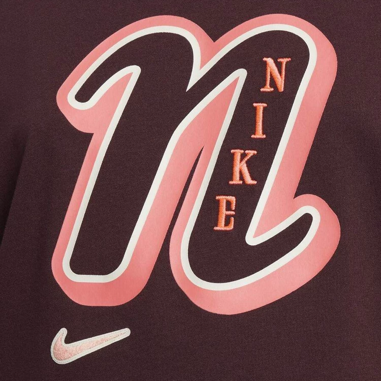 Tricou Nike G NSW TEE GRAPHIC STAR / Femei / S / Bordo photo 5