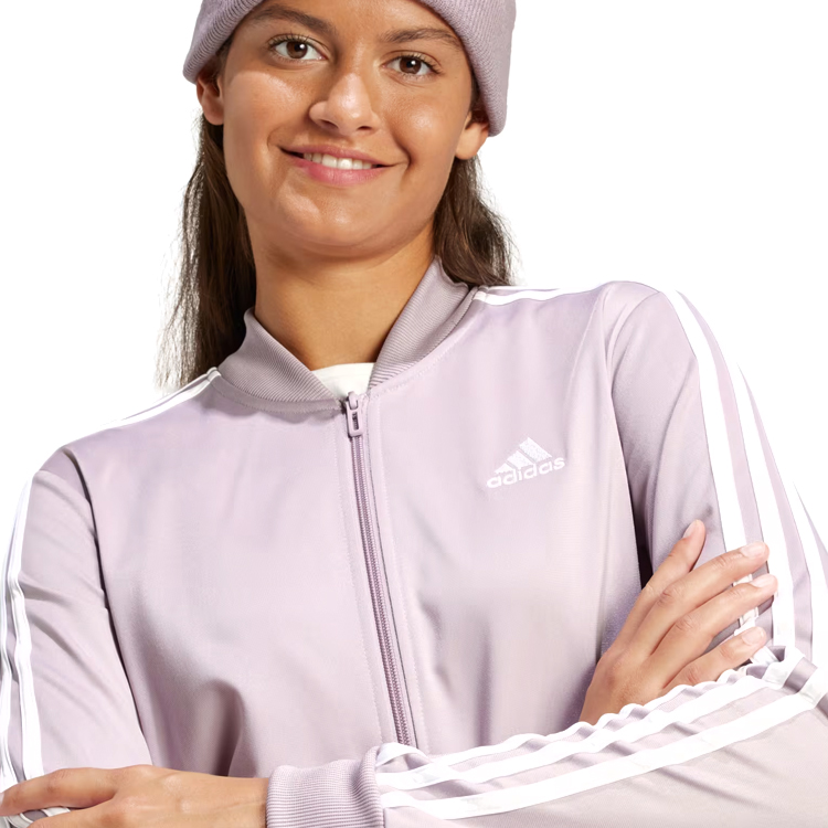 Спортивный костюм Adidas W 3S TR TS XXS Сиреневый Женский photo 2