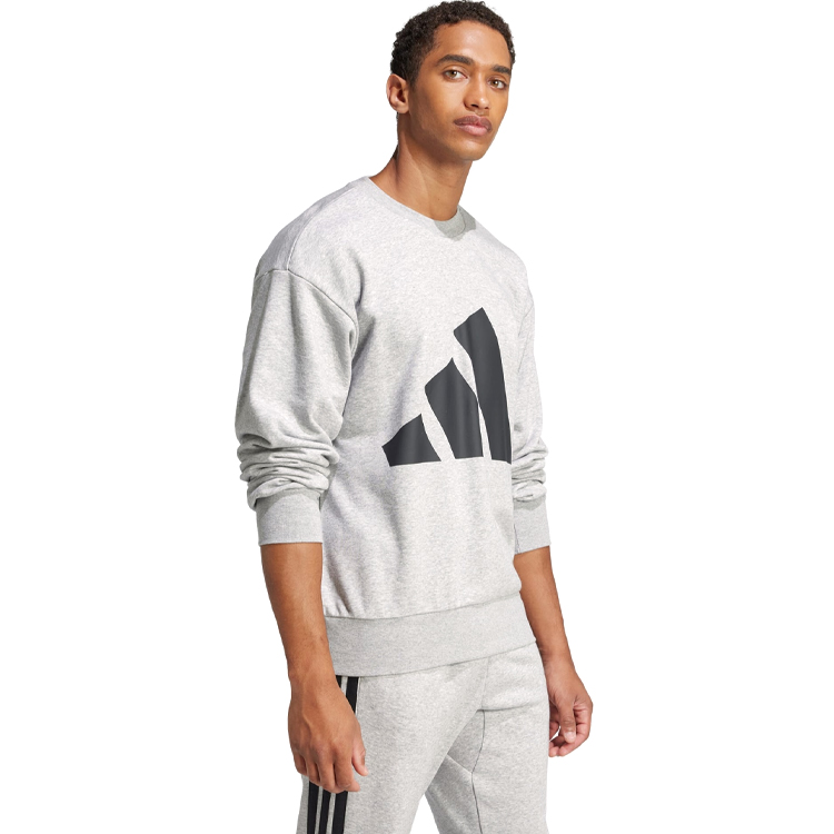 Мужская Толстовка Adidas M BL FT SWT XL Серый photo 3