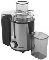 Соковыжималка центробежная Vitek VT-3652, 0.6 л, 900 Вт, 2 скоростей, Серебристый thumbnav 2