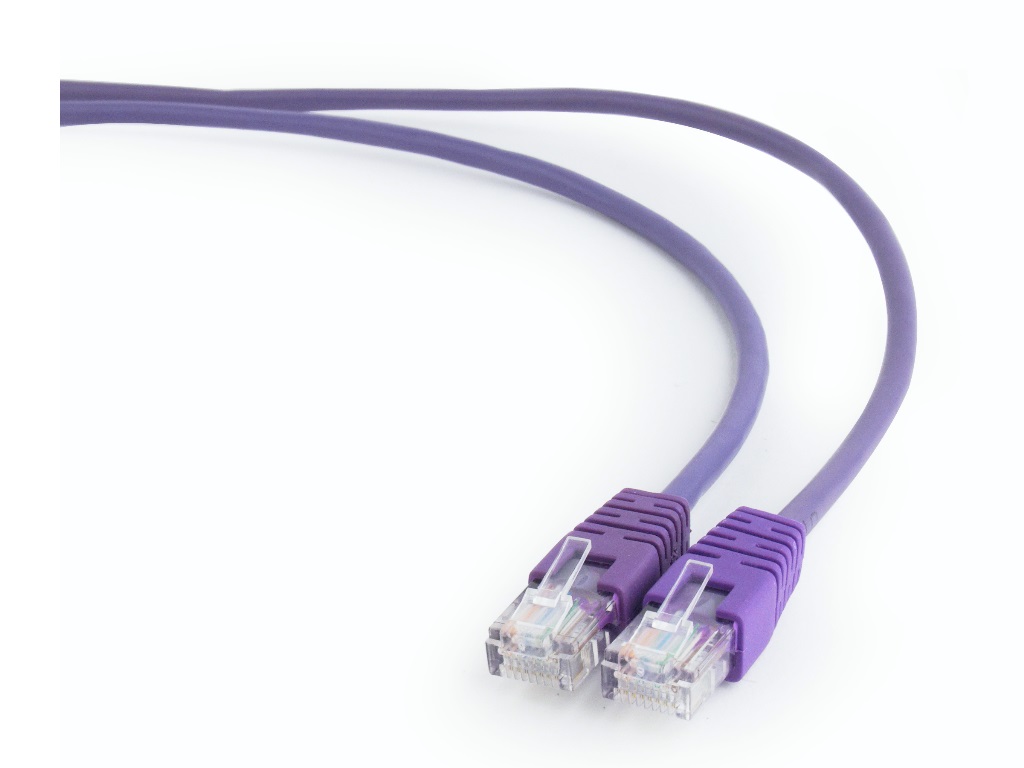 UTP Cat.5e Patch cord, 3m, Purple photo 1