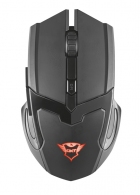Trust Gaming Mouse GXT 103 Gav Wireless, Micro receiver, 1000-2000 dpi, RGB, Illuminated logo in continuously changing colours thumbnav 1