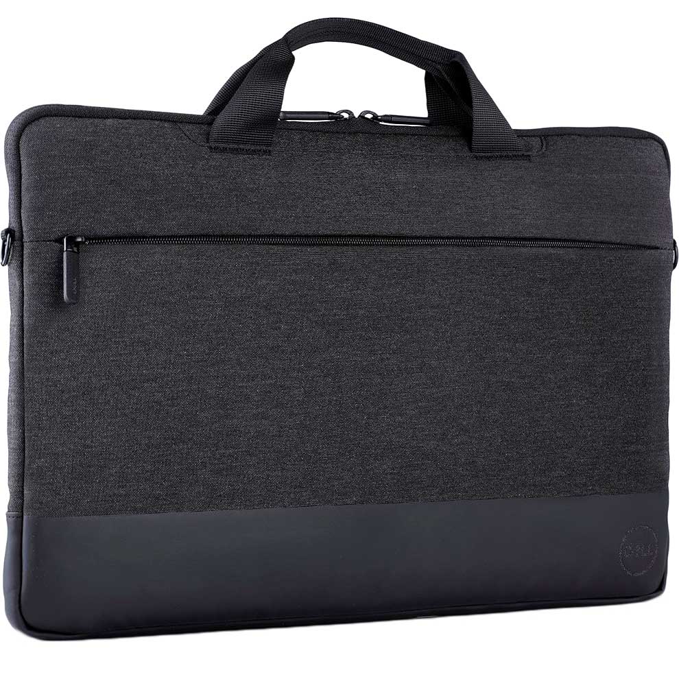 Husa pentru laptop Dell Pro Sleeve 13, Weather Resistant, Heather Gray photo 1