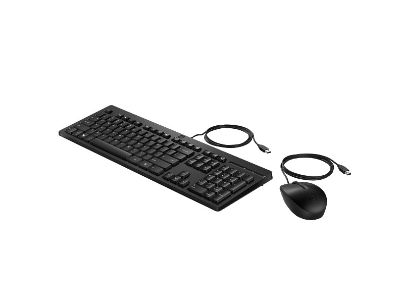 Tastatura si mouse HP 225 Black photo 2