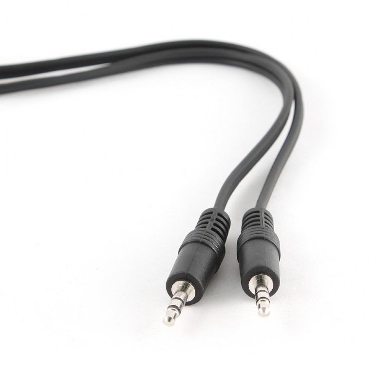Audio cable 3.5mm - 5m - Cablexpert CCA-404-5M, 3.5mm stereo plug to 3.5mm stereo plug, 5 meter cable photo 1 Audio cable 3.5mm - 5m - Cablexpert CCA-404-5M, 3.5mm stereo plug to 3.5mm stereo plug, 5 meter cable photo 1