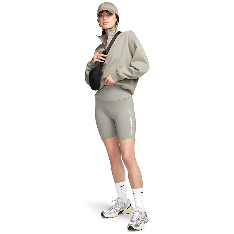 Sorti Nike W NK ONE DF HR SHRT GLS / Femei / M / Gri photo 2