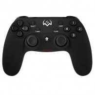 SVEN GC-3050 Wireless Gamepad, X-Input and Direct-Input modes support, 4 axes, D-Pad, 2 mini joysticks and 13 buttons, USB, Black 