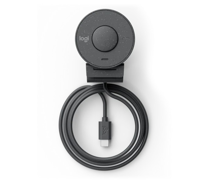 Веб-камера Logitech Brio 300 / 1080p / auto light correction / noise-reducing mic / USB-C / Graphite photo 6