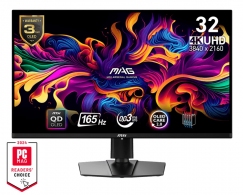 31.5” Игровой Монитор MSI MAG 321UP QD-OLED/ UHD/ 0.03ms/ 165Hz/ Black thumbnav 1