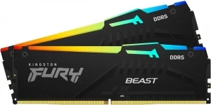 Memorie operativa Kingston FURY Beast RGB EXPO DDR5 6000MHz 16GB (Kit of 2*8GB) thumbnav 2