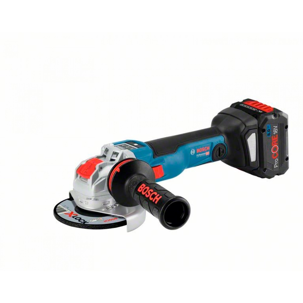 Polizor unghiular Bosch GWX 18V-10SC 2x8.0Ah, 06017B0401 photo 1
