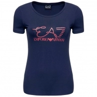  EA7 EMPORIO ARMANI JERSEY T-SHIRT 