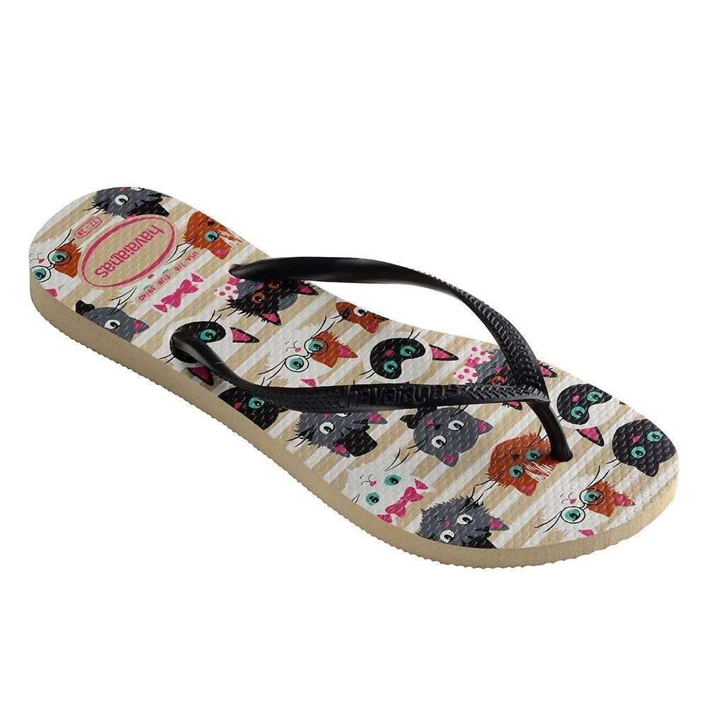 Шлепанцы Havaianas SLIM PETS / Унисекс / 41/42 / Серый photo 2