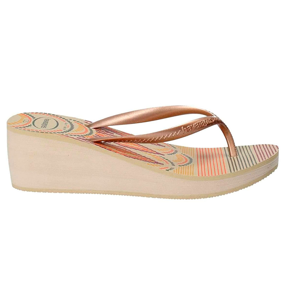 Slapi Havaianas HIGH FASHION PRINT pt Femei / 37 / Grafit photo 2