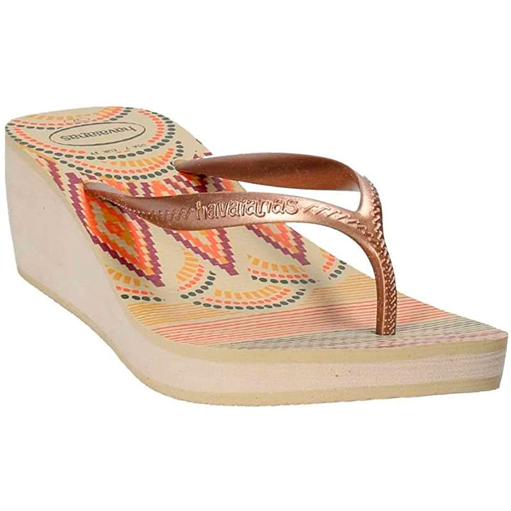 Slapi Havaianas HIGH FASHION PRINT pt Femei / 37 / Grafit photo 4