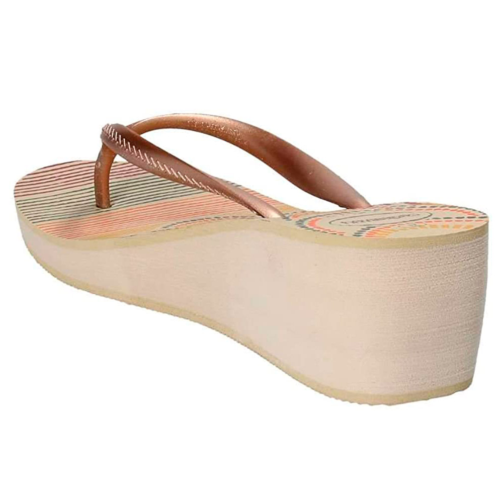 Slapi Havaianas HIGH FASHION PRINT pt Femei / 37 / Grafit photo 5