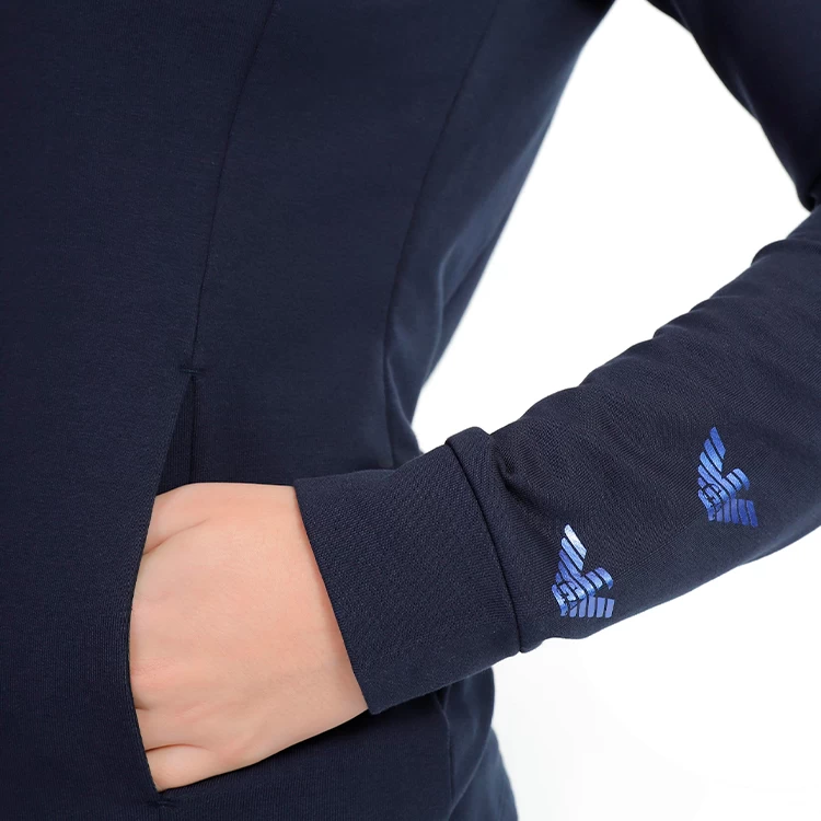 Толстовка EA7 EMPORIO ARMANI SWEATSHIRT W XS Синий Женский photo 5