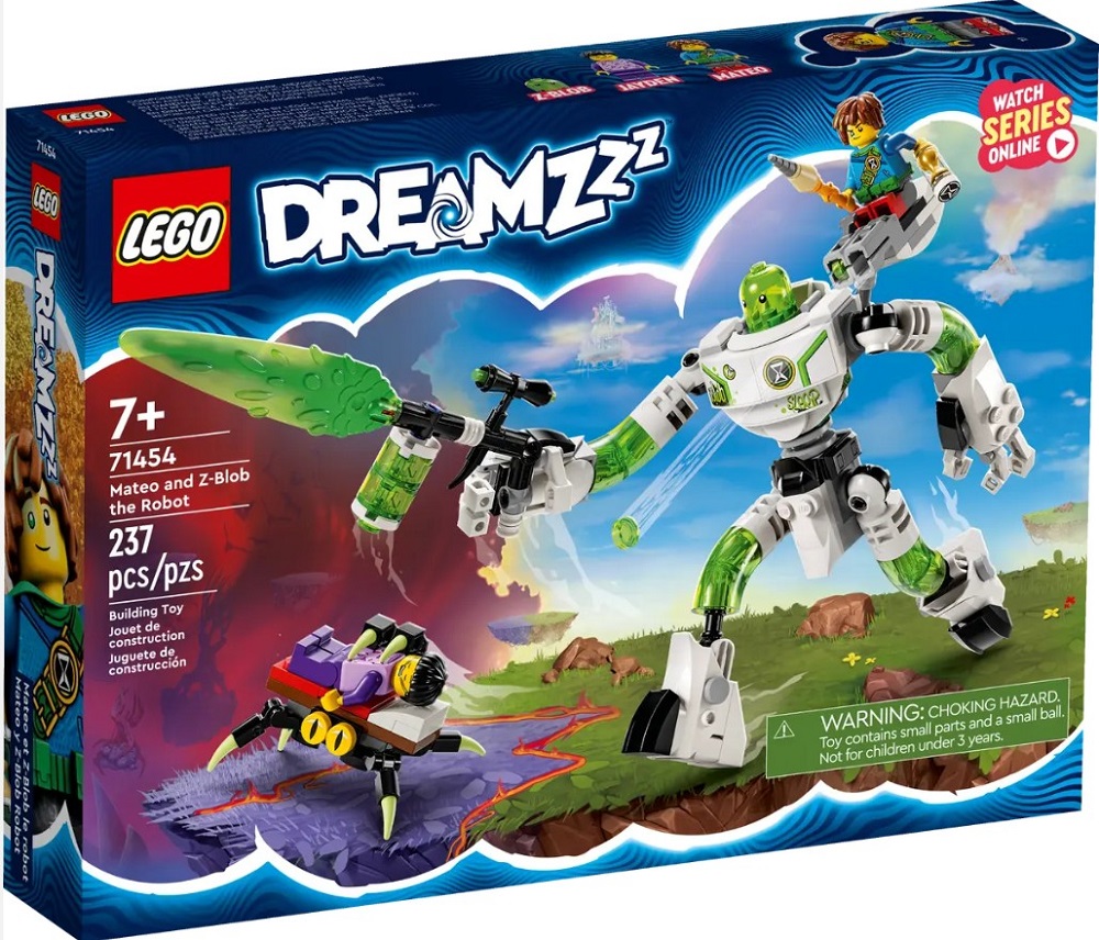 Конструктор Lego DREAMZzz Mateo and Z-Blob the Robot 71454  от 7+ лет photo 1