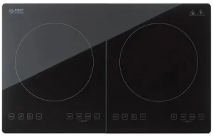 Плита настольная индукционная First FA50954, 2 конфорок, 3500 Вт, Черный 