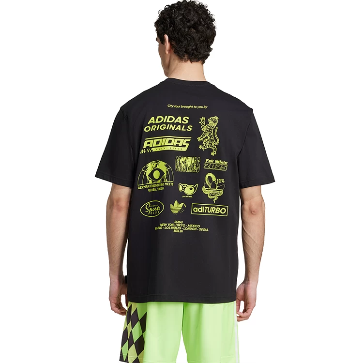 Tricou bărbătesc Adidas GRAPHIC REG SST XS Negru photo 3