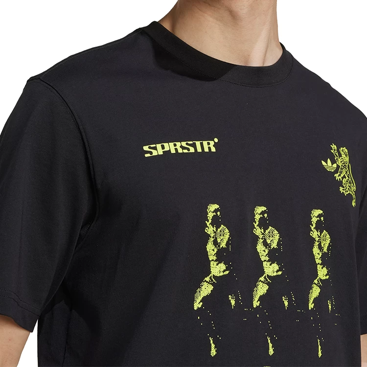 Tricou bărbătesc Adidas GRAPHIC REG SST XS Negru photo 4