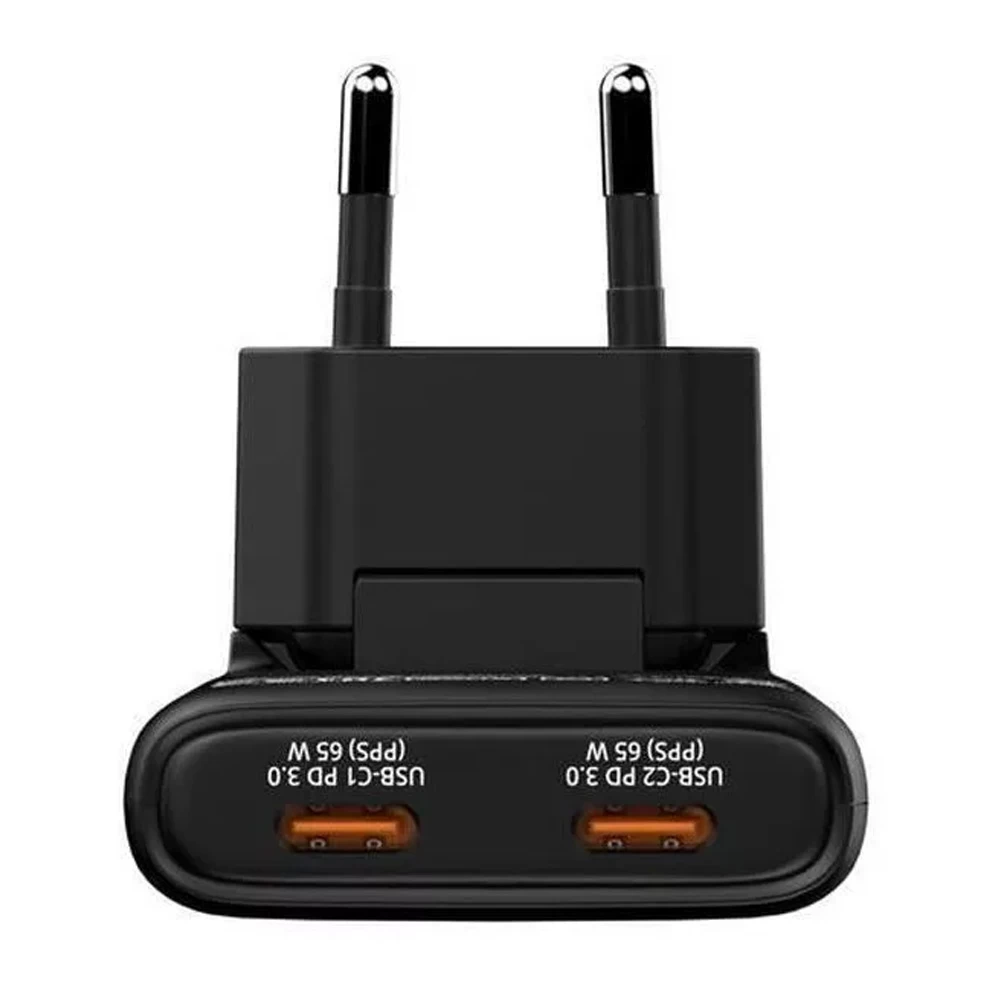 Зарядное устройство для телефона Verbatim Fold 'n' Go GaN Charger 65W VER_32354 Black photo 3