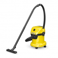 Aspirator cu sac si container Karcher WD 3 V-15/4/20, 1000 W, Galben cu negru thumbnav 1