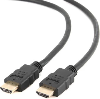 Cable HDMI  CC-HDMI4-10, 3 m, HDMI v.1.4, male-male, Black cable with gold-plated connectors, Bulk packing photo 1