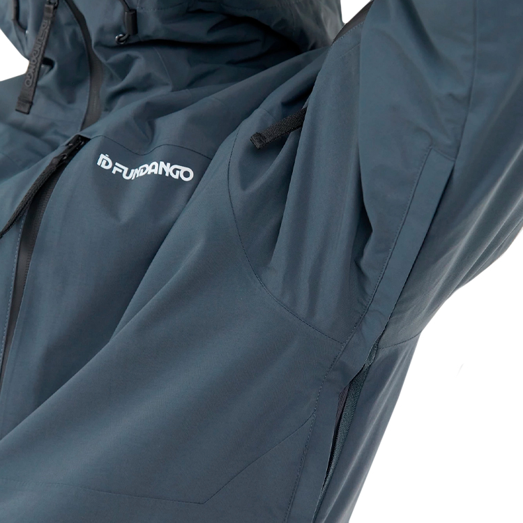Geacă pt Barbati Fundango Baily ECO Allmountain Jacket M Gri-nergu photo 2