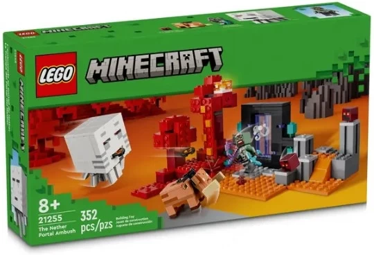 Конструктор Lego Minecraft The Nether Portal Ambush 21255  от 8+ лет photo 1