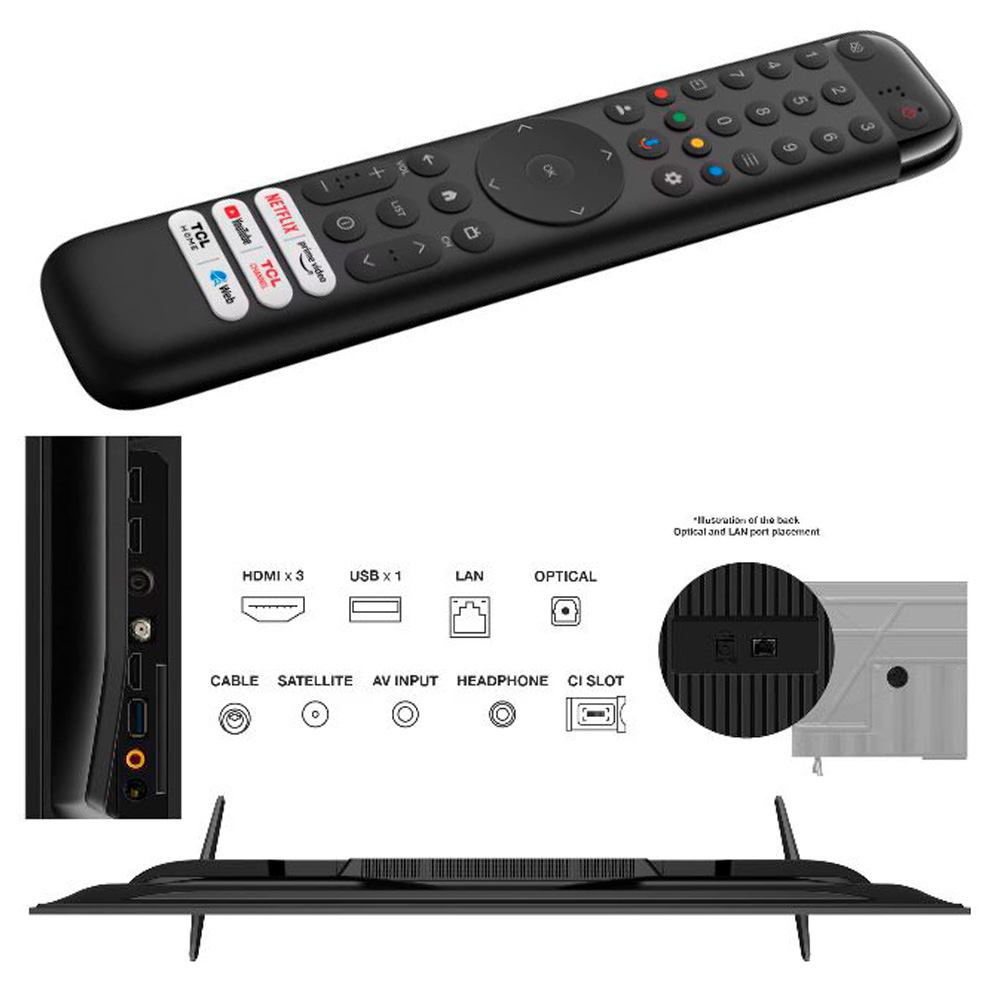 Телевизор TCL 50P655 / 50" / Direct LED / UHD 4K photo 5