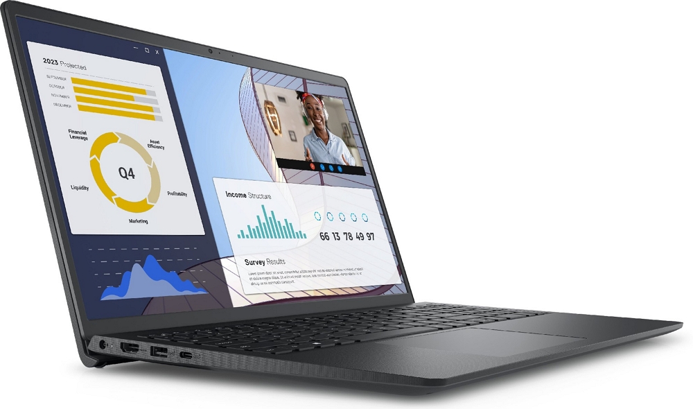 Ноутбук Dell Ультрабук Vostro Vostro 15 3000 (3535)
 15.6” / 16 ГБ / 512 ГБ / Ryzen 7 / Radeon Graphics / Угольно чёрный photo 7