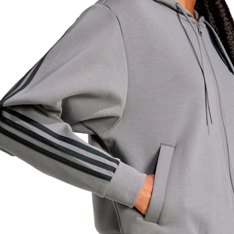 Толстовка Adidas W FI 3S FZ HD XS Серый Женский photo 4
