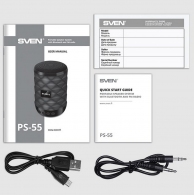 Портативная колонка Sven PS-55 Black thumbnav 3