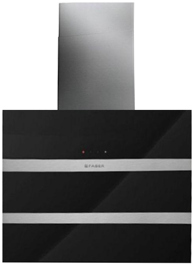 Вытяжка Faber STEELMAX EV8 LED BK/X A55 / Наклонная / До 24 кв.м / Черный photo 1 Вытяжка Faber STEELMAX EV8 LED BK/X A55 / Наклонная / До 24 кв.м / Черный photo 1