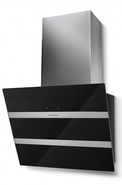Вытяжка Faber STEELMAX EV8 LED BK/X A55 / Наклонная / До 24 кв.м / Черный photo 2