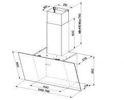 Вытяжка купольная Faber TWEETEG8BKA55 thumbnav 2