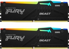 Memorie operativa Kingston FURY Beast RGB EXPO DDR5 6400MHz 32GB (Kit of 2*16GB) 