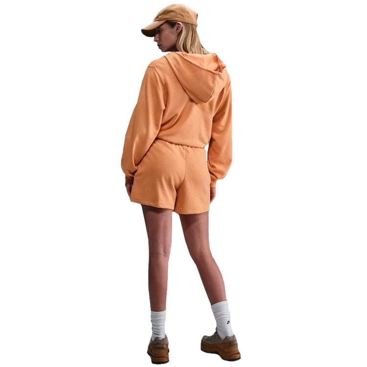 Шорты Nike W NSW NK CHLL FT MR 4IN SHORT XS Оранжевый Женский photo 4