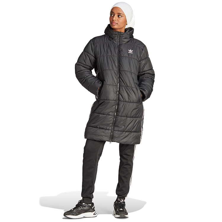 Куртка Adidas ADICOLOR LONG 2XS Черный Женский photo 3