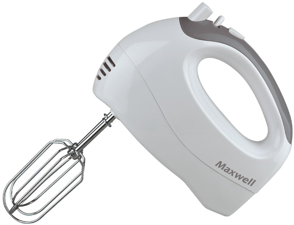Mixer De mana Maxwell MW1356 / 5 viteze / Alb photo 1 Mixer De mana Maxwell MW1356 / 5 viteze / Alb photo 1