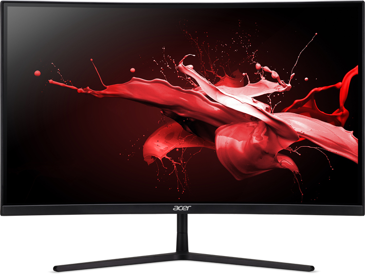 31.5" ACER VA LED Nitro EI322QURP Curved Black (1ms, 100M:1, 21:9, 400cd, 2560x1440, 165Hz, 178°/178°, 2xHDMI, 2xDisplayPort, USB Hub: 2 x USB2.0 + 2 x USB3.0, Curvature 1800R, FreeSync 2, Audio Line-out, VESA) [UM.JE2EE.P07] photo 1