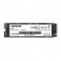 M.2 NVMe SSD 1.92TB Patriot P310, Interface: PCIe3.0 x4 / NVMe 1.3, M2 Type 2280 form factor, Sequential Read 2100 MB/s, Sequential Write 1800 MB/s, Random Read 280K IOPS, Random Write 250K IOPS, SmartECC technology, EtE data path protection, TBW: 960TB,  thumbnav 1