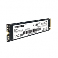M.2 NVMe SSD 1.92TB Patriot P310, Interface: PCIe3.0 x4 / NVMe 1.3, M2 Type 2280 form factor, Sequential Read 2100 MB/s, Sequential Write 1800 MB/s, Random Read 280K IOPS, Random Write 250K IOPS, SmartECC technology, EtE data path protection, TBW: 960TB,  thumbnav 4