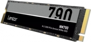 M.2 NVMe SSD 1.0TB Lexar NM790, Interface: PCIe4.0 x4 / NVMe2.0, M2 Type 2280 form factor, Sequential Reads/Writes 7400 MB/s/ 6500 MB/s, Random Read/Write 1000K IOPS/ 900K IOPS, LDPC, HMB 3.0 and SLC Cache technology, TBW: 1000TBW, MTBF: 1.5mln hours, Mic thumbnav 2
