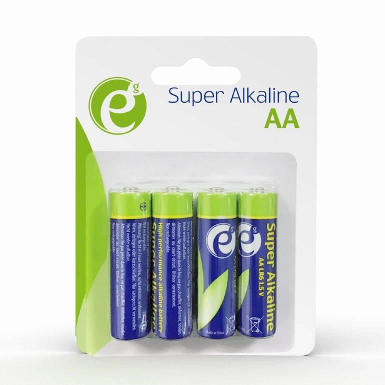 Gembird  Alcaline Battery AA, 4pcs, Blister pack photo 2