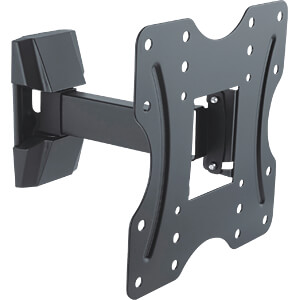 TV-Wall Mount for 23-42” - PureMounts ”PM- FM10-200”, Tilted, up to 30kg, Tilt: +3/ -14°, 56mm - 205mm wall distance, max.VESA 200x200, Steel black photo 1 TV-Wall Mount for 23-42” - PureMounts ”PM- FM10-200”, Tilted, up to 30kg, Tilt: +3/ -14°, 56mm - 205mm wall distance, max.VESA 200x200, Steel black photo 1